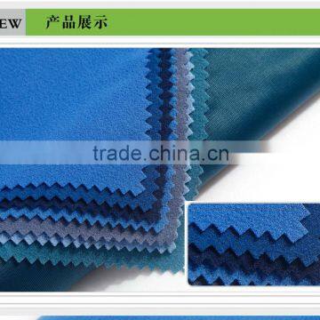 100%Polyester Clinquant Velvet Tricot Brushed 170-230gsm Fabric For Sportswear