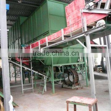 Machine for particle board production line