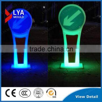 Thickness 5mm durable rechargeable battery powered led sign