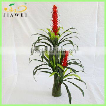 artificial flower tree plastic trunk decoration