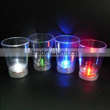 Promotional light up Multi color led shot glass