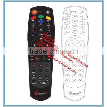 high quality 35 keys Satellite receiver set top box remote control for X treamer Xtreamer