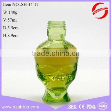 57ml Luxury novel style lady's glass perfume bottle