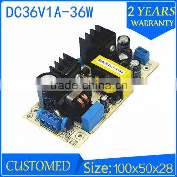 36v 1a switching ac dc power supply 36w