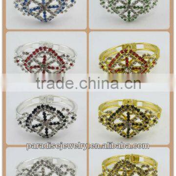Fashion design rhinestone cuff bracelet&bangle -SB0006
