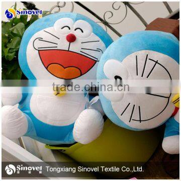 100% polyester plush toy fabric/velvet fabric for toys