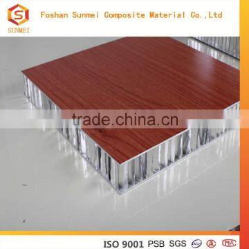 China supplier laminated home depot aluminum honeycomb sandwich panel