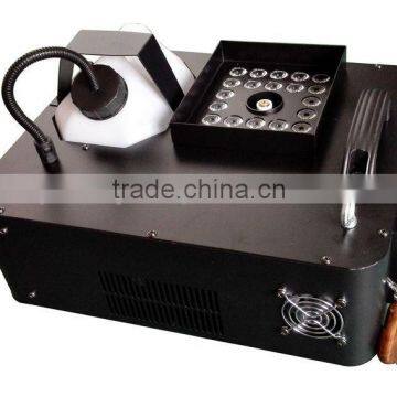 Pro DJ Geyser Geiser RGB CO2 Fog Cannon Pyro Vertical Upward 24*3W RGB 3IN1 1500W LED Fogger Machine With LCD Display photo-3