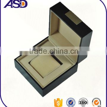 Top quality Black Piano Lacquer Wooden Watch Box