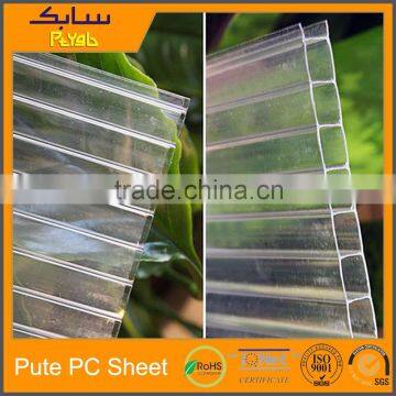 4mm twin wall polycarbonate sheets cellular double wall polycarbonate sheet