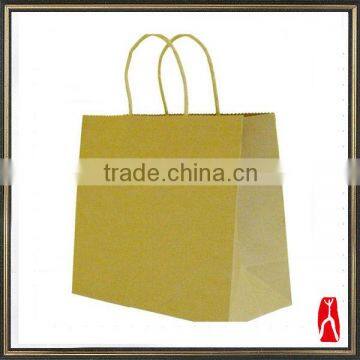 Customized brand blank kraft paper bags forpacking garment