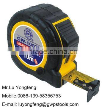 Steel tape measure with 1-1/4" (32mm) extra wide blade