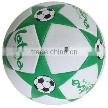 Custom size 4 premium soft PU leather laminated competition quality soccer ball/football for school students