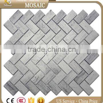 Cheap Swimming Pool Tile Blue Marble Mosaic Tile