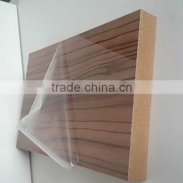Wood Grain Pvc Mdf Board for Kithen Cabinet photo-3