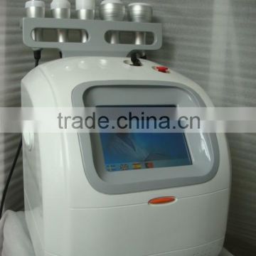 Portable touch screen Ultrasonic weight loss RF frequency Vacuum Cavitaiton slimming machine (Glary-710)