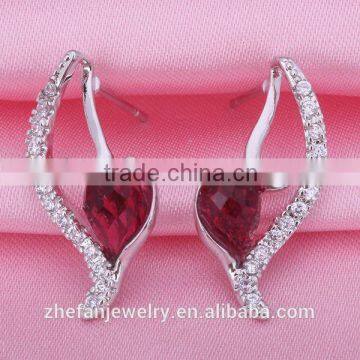 2015 China factory gold filled jewelry wholesale dubai gold jewelry earring