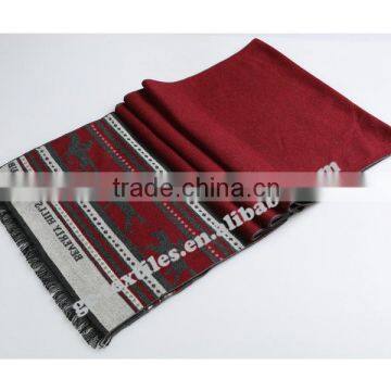 Wholesale China Manufacture Supplier Cashmere Hot New Product for 2015 Fashion Uae Poncho Men and Women Knit Scarf photo-4