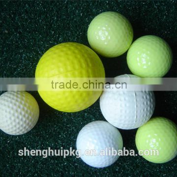 2016 new PU memory foam golf stress ball PU foam stress ball