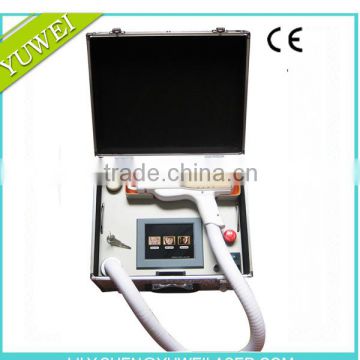 Hot! Effective nd yag laser tatoo removal machine / clear & skin brilliant laser