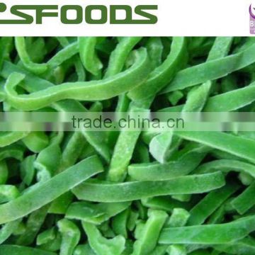 IQF frozen green Pepper whole/cube/clice/dice