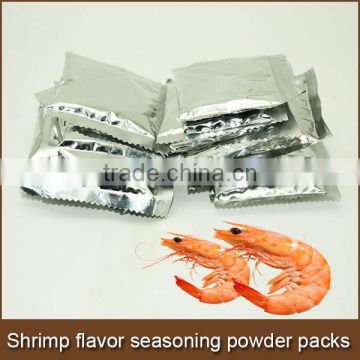 Shrimp flavor seasoning powder packs