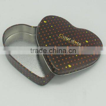 Heart shape tin box,gift box,sweets box