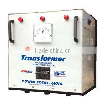 Hansinco Industrial Dry Transformer B.A-6KVA Three Phase (Input: 380V. Output 220V, 200V)