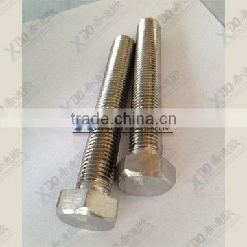 1.4435 / 724L stainless steel fasteners din933 hex bolts 1.4466 / 725LN