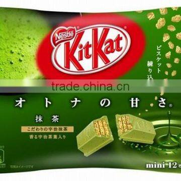 12 SHEETS KITKAT MINI SWEET GREEN TEA ADULT