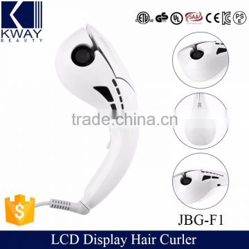 New Arrival 2016 Rotating Curler As Seen On TV LCD Electric Hair Roller Auto Curl Ceramic Hair Curler