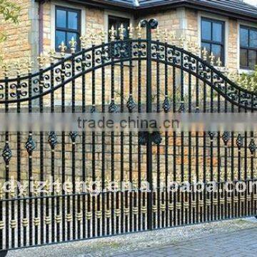 wrought iron gate