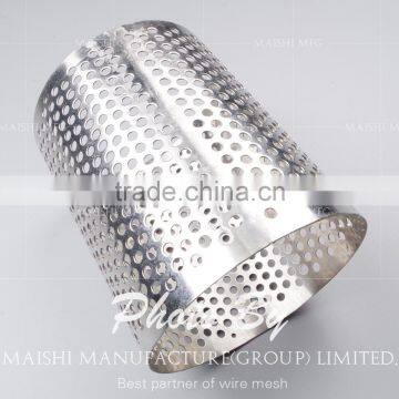 Stainless Steel Perforated Mesh Tube photo-4