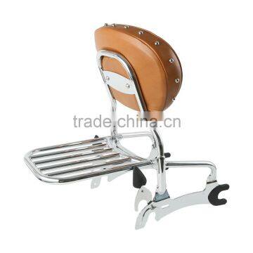 12" Backrest Sissy Bar W/ Luggage Rack For Indian Chief Classic Vintage 2014-17 photo-2