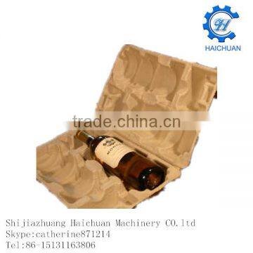 Recycle Paper Pulp Wine Tray photo-2