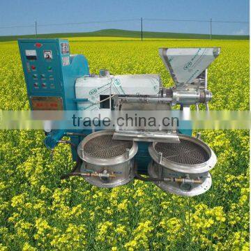 350kgs/h hot-press type automatic screw edible rapeseed oil squeezing equipment