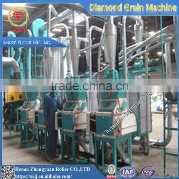 Fully Automatic White Maize Corn Grinding Mill Machine for Sale photo-3
