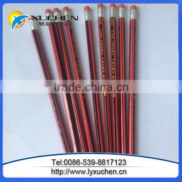 Wholesale Cheap Price Round/hexagonal Black Lead HB Pencil With Eraser photo-4