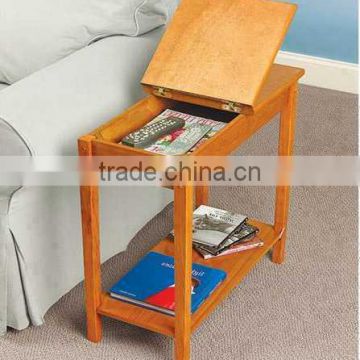 cheap unique design multi-function Chair side storage table for wholesale