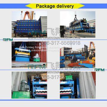 Glazed Tile Double Deck Roll Forming Machine photo-3