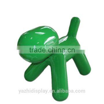 Colorful Fiberglassanimal Dog Mannequin for Window Display photo-3