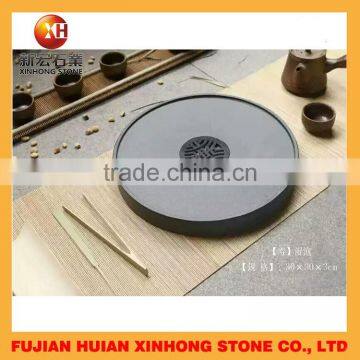 Traditional Chinese Culture Slate Stone Tea Tray photo-4