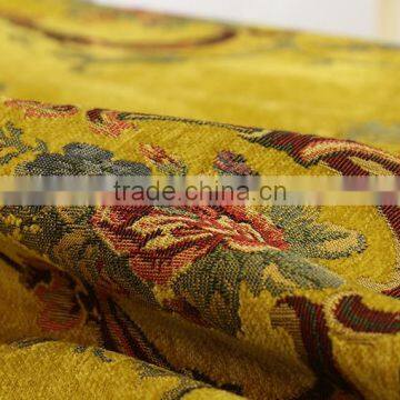 European Luxury Royal Style Soft Chenille Jacquard Tulle Voile Door Window Panel Curtain Drape photo-6