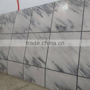 Blue Sky White Marble Slabs Tiles Factory Directly Sale photo-6