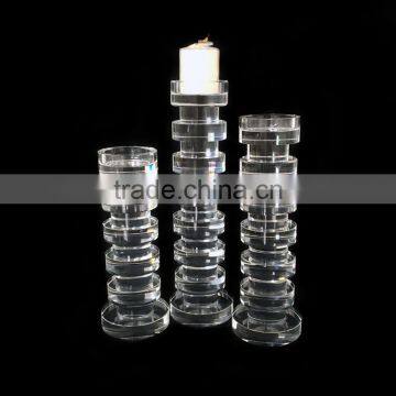 2016 Latest Design Wedding Crystal Candle Holder for Home Decoration photo-5