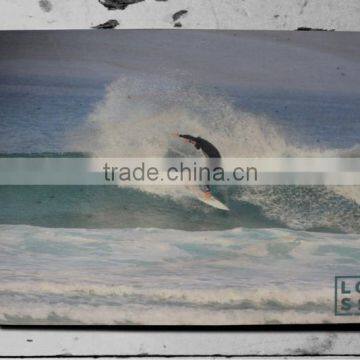 Personalized Wooden Painting UV Printing on Wood Wooden Poster Card for Home Decoration