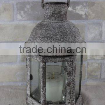 Best Price Garden Decorative Antique Black Metal Brass Candle Lantern