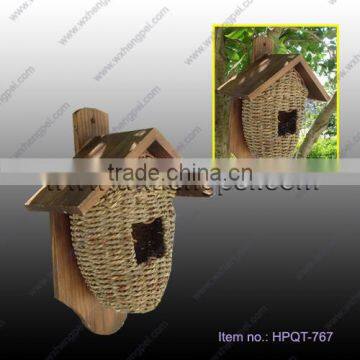 New design nest bird home hourse grass bird nest