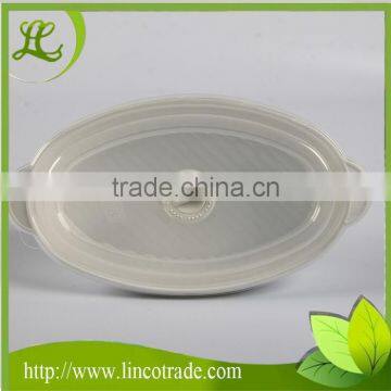 Microwave Plastic Oval Crisper