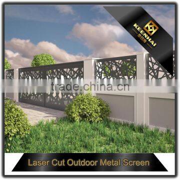 Architectural Curved Aluminum Decorative Metal Garden Edging Fencing